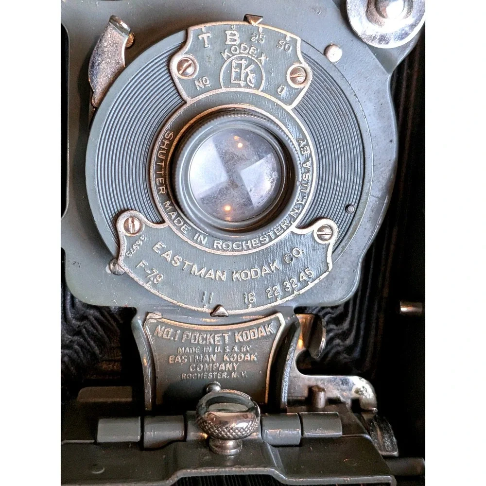 Antique Kodak No 1 Pocket Camera with Case
